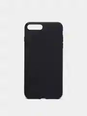 Черный чехол iPhone 7/8 SE(2020), 7+/8+, XR, 11, 12 mini, 12/12 pro, 12 pro max, силиконовый