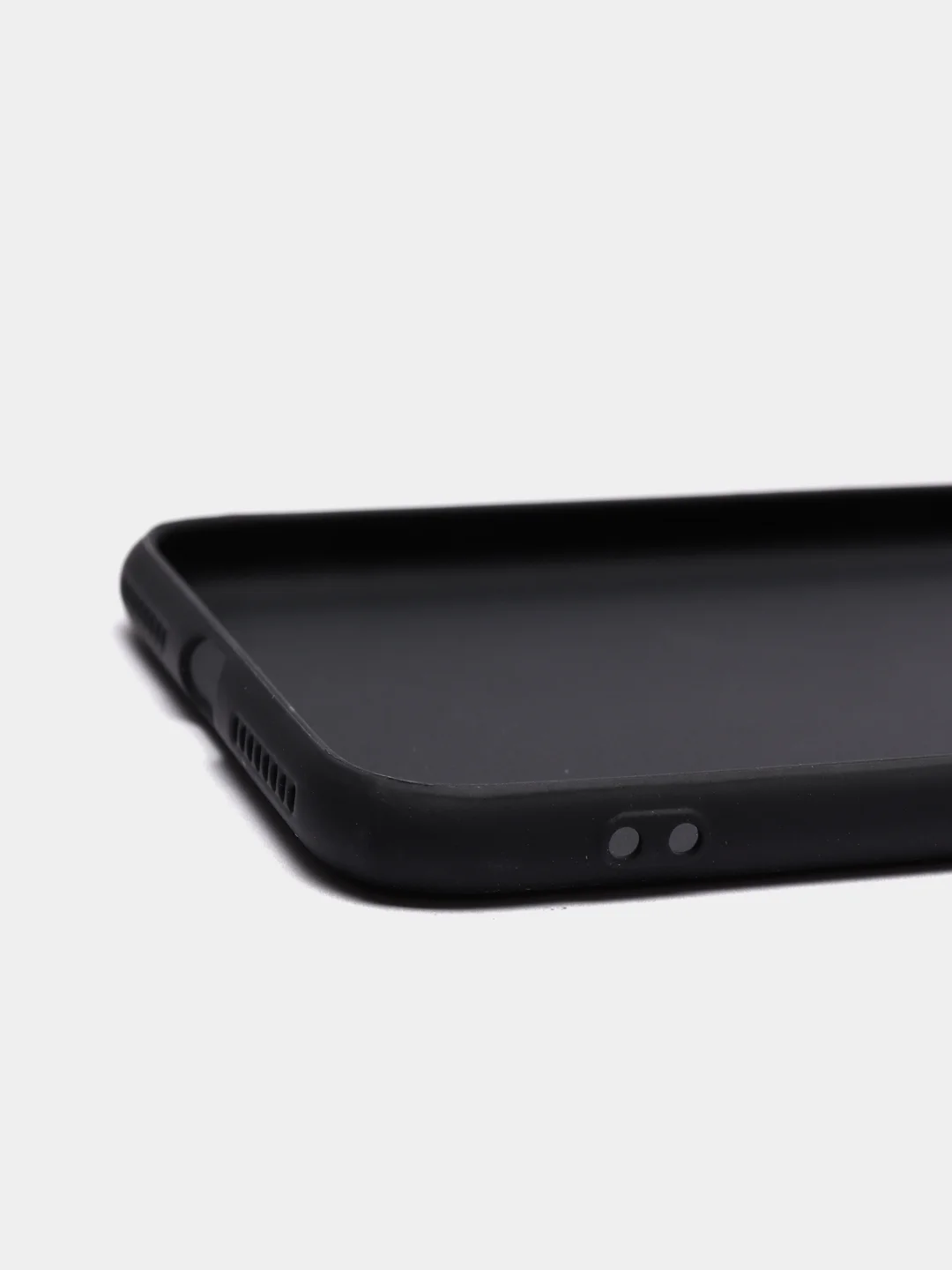 Черный чехол iPhone 7/8 SE(2020), 7+/8+, XR, 11, 12 mini, 12/12 pro, 12 pro max, силиконовый