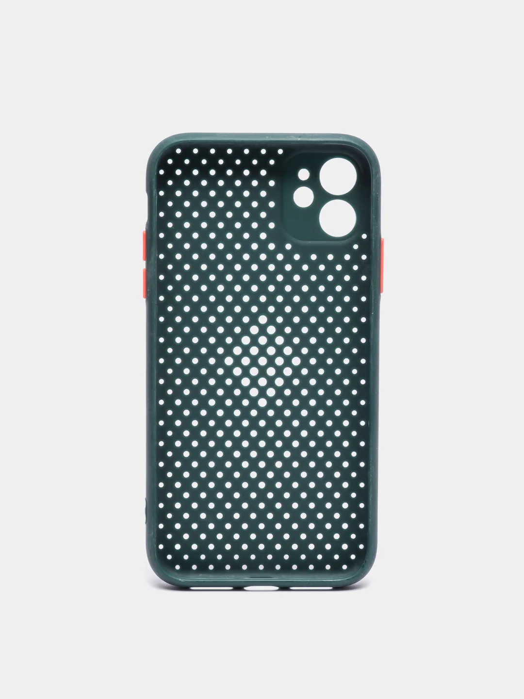 Тёмно-зелёный чехол с защитой камеры на iPhone XS, XR, XSMAX, 11 PRO MAX, 12 PRO, 12 PROMAX
