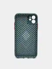 Тёмно-зелёный чехол с защитой камеры на iPhone XS, XR, XSMAX, 11 PRO MAX, 12 PRO, 12 PROMAX