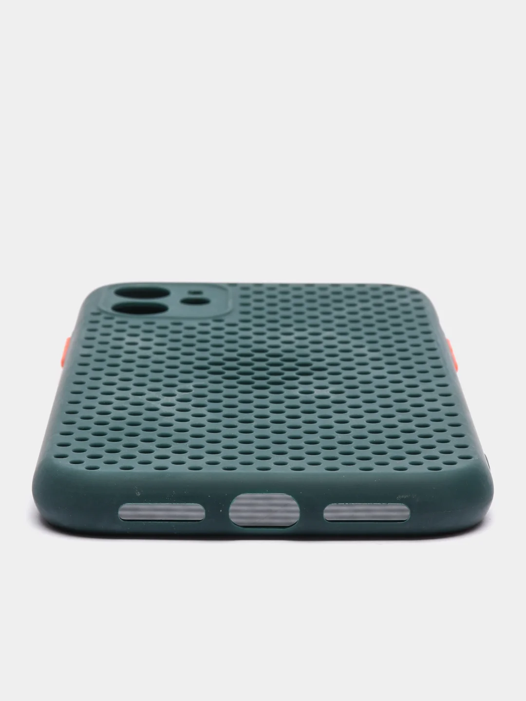 Тёмно-зелёный чехол с защитой камеры на iPhone XS, XR, XSMAX, 11 PRO MAX, 12 PRO, 12 PROMAX