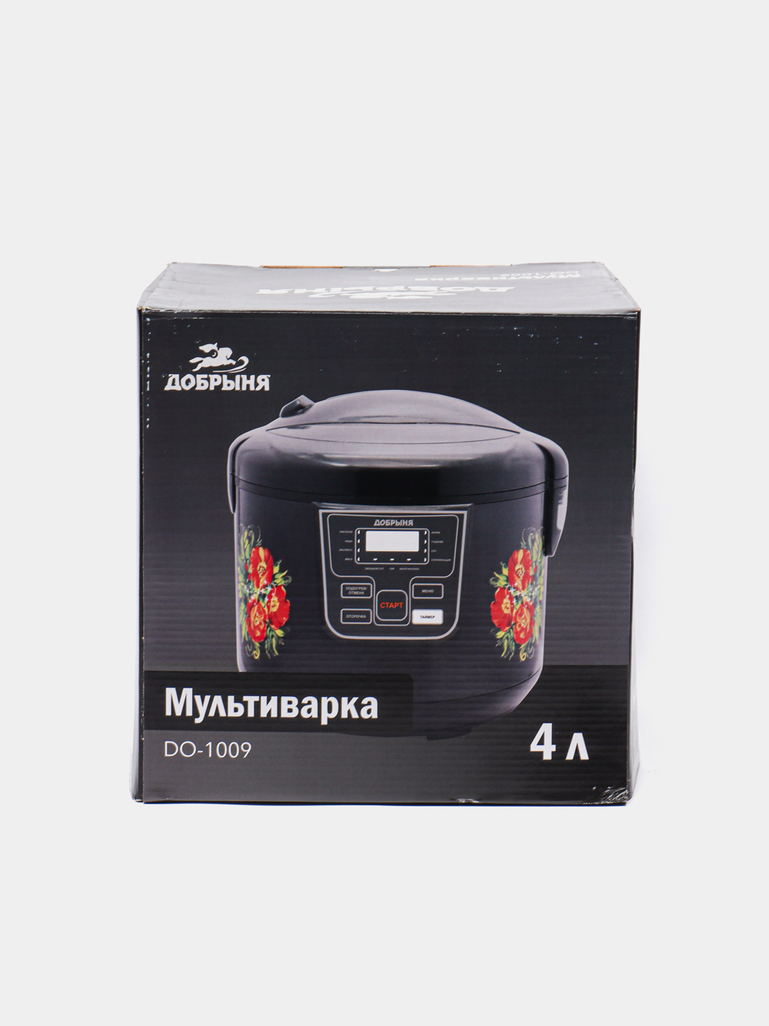 Мультиварка Добрыня DO-1009 с узорами, 4 л купить по цене 3099 ₽ в  интернет-магазине Магнит Маркет