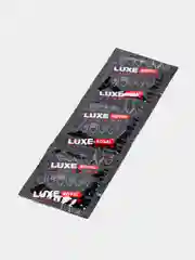 Презервативы LUXE Royal Nirvana, с увеличенным количеством силиконовой смазки, 3 штуки