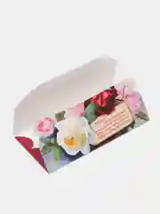Красный конверт для денег "С днем рождения тебя"