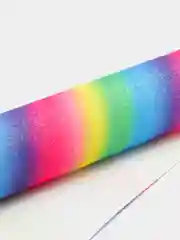 Зелёный хаки кожзам с мелкими блестками искуственная кожа для бантиков