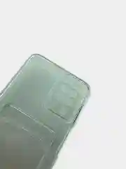 Чехол Samsung Galaxy A22 4G, M22, Самсунг Галакси А22, М22 прозрачный с карманом для карты