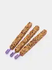 Лакомство Nutriall для птиц, зерновые палочки с травами, 2 упаковки, 6 штук