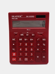 Калькулятор настольный SKAINER SK-555BK, 12 разрядов, 155*205*35 мм