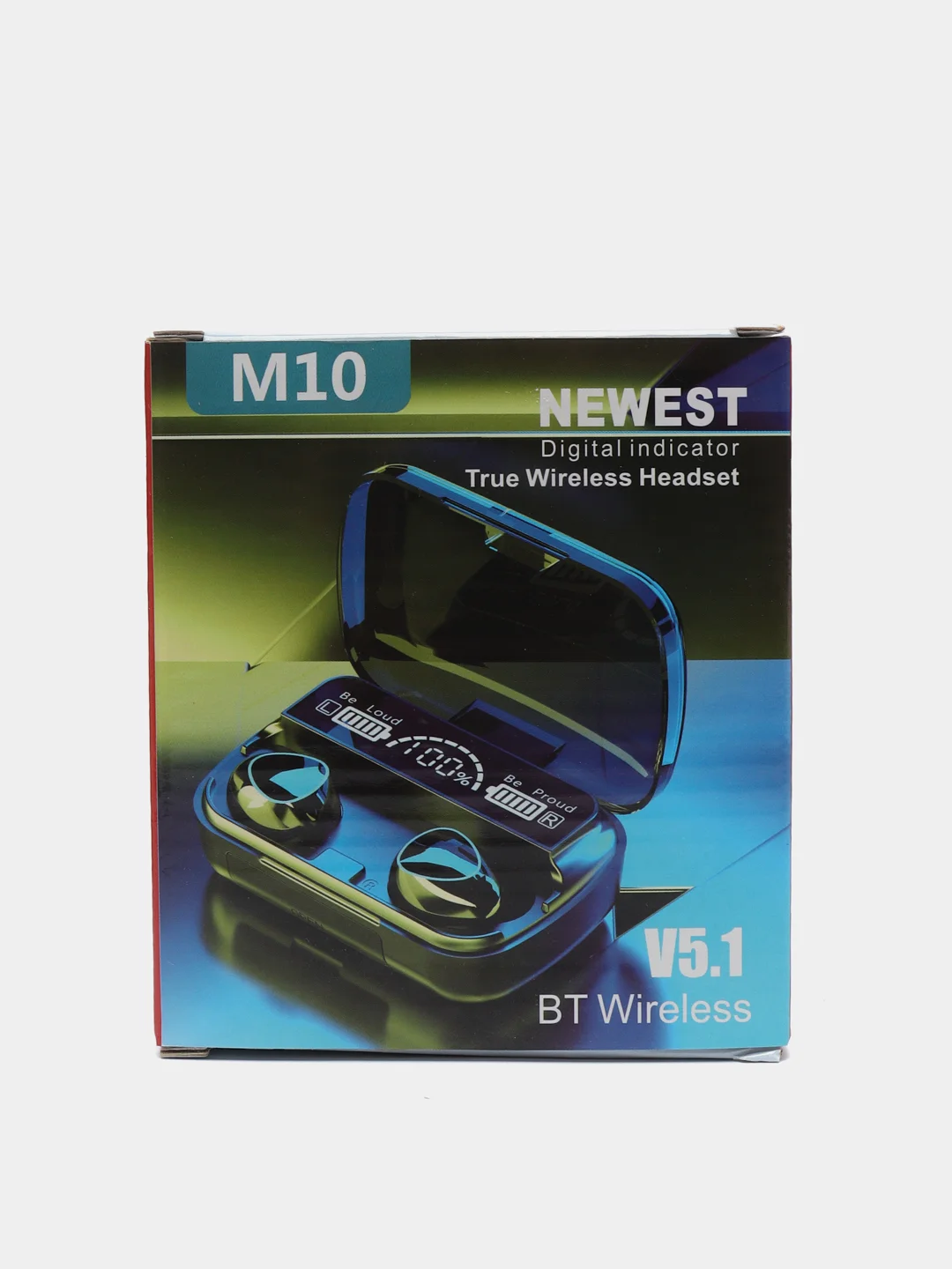 Наушники беспроводные M10 с Power Bank