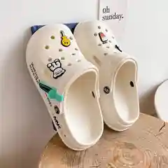 Белый сабо женские IZI, размеры 36-41