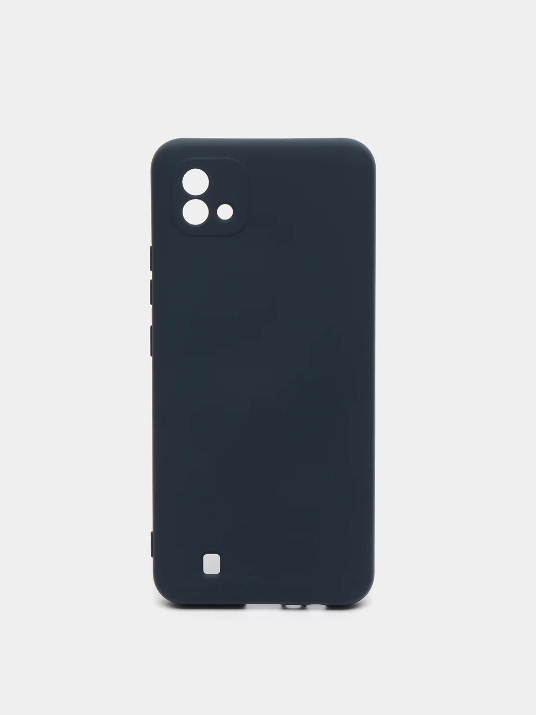 Темно-синий чехол с бархатной подкладкой Realme C11 2020 / C11 2021 / C20 / C25 / C25S, (10 цветов)
