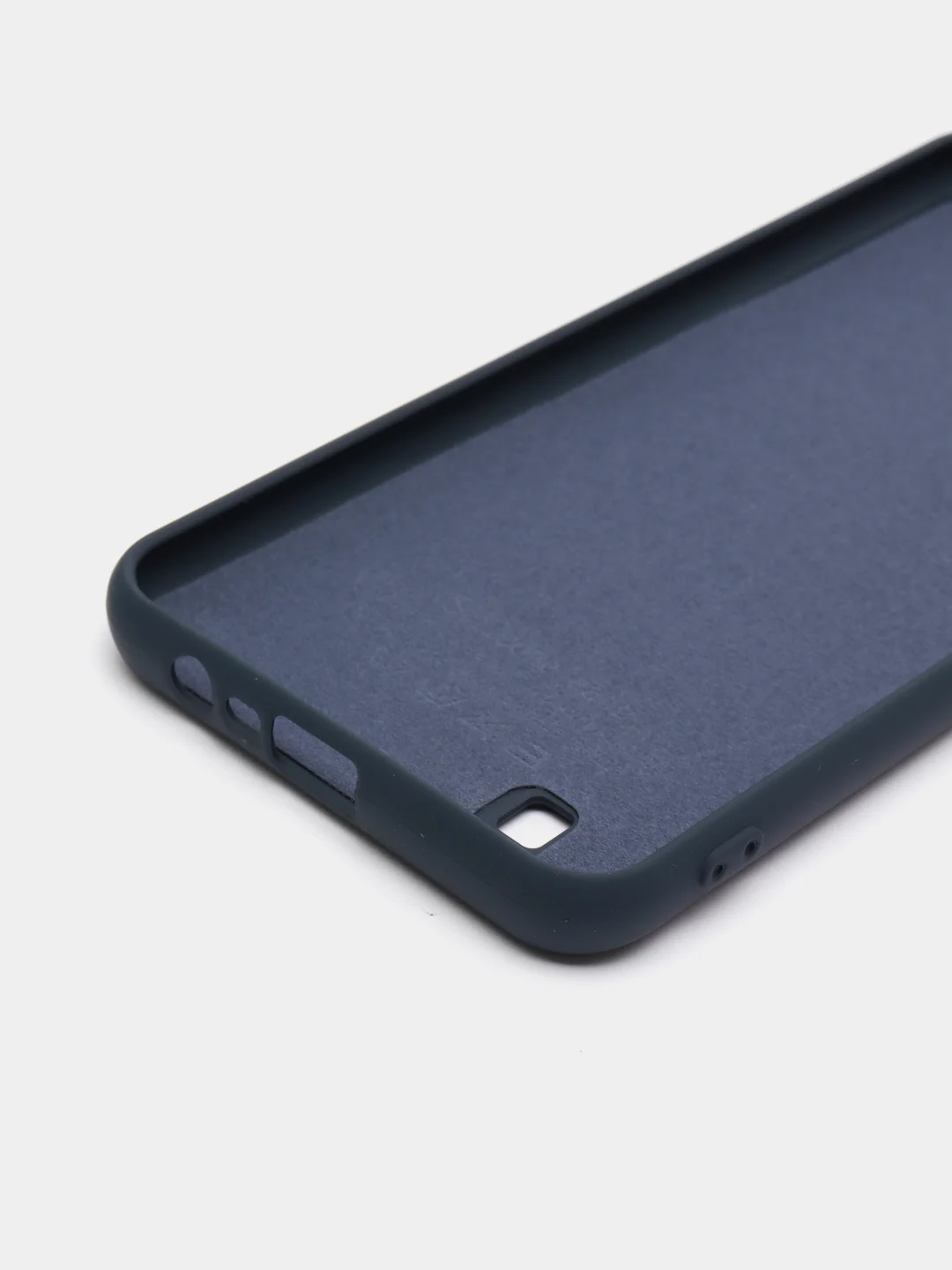 Темно-синий чехол с бархатной подкладкой Realme C11 2020 / C11 2021 / C20 / C25 / C25S, (10 цветов)