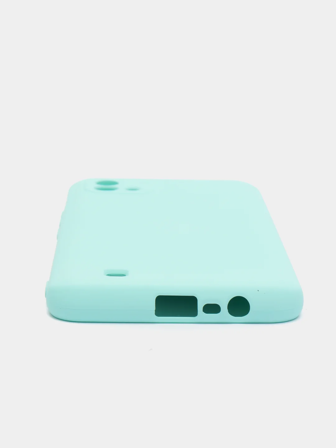 Мятный чехол с бархатной подкладкой Realme C11 2020 / C11 2021 / C20 / C25 / C25S, (10 цветов)
