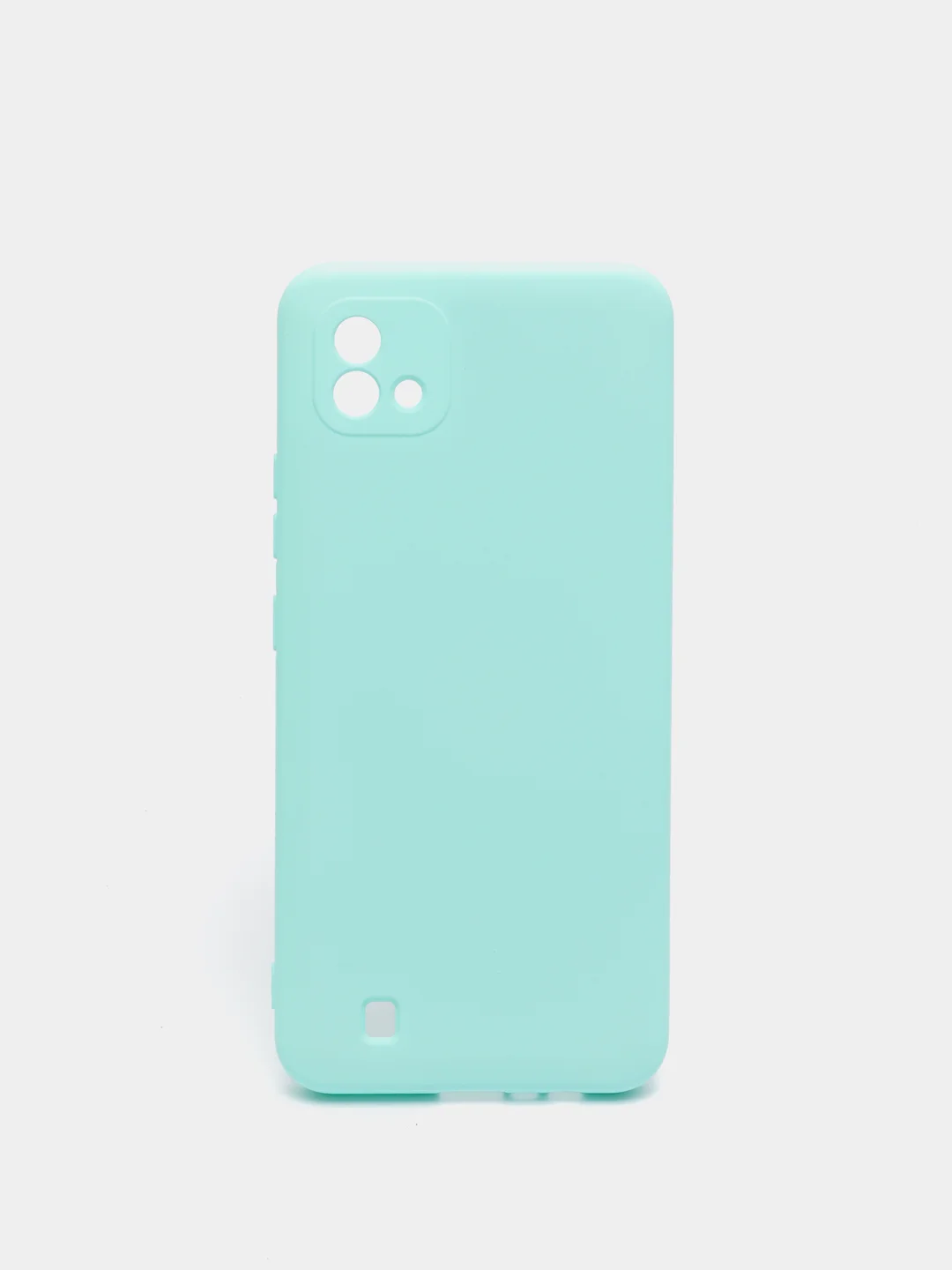 Мятный чехол с бархатной подкладкой Realme C11 2020 / C11 2021 / C20 / C25 / C25S, (10 цветов)