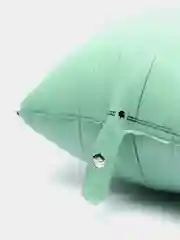 Бирюзовый фольгированный шар-звезда 18*46см