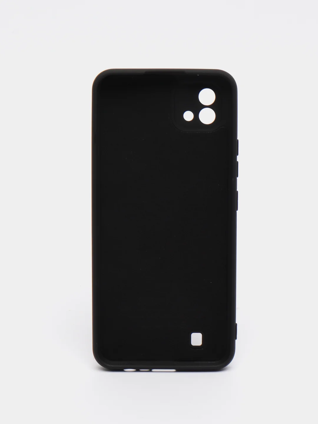 Черный чехол с бархатной подкладкой Realme C11 2020 / C11 2021 / C20 / C25 / C25S, (10 цветов)