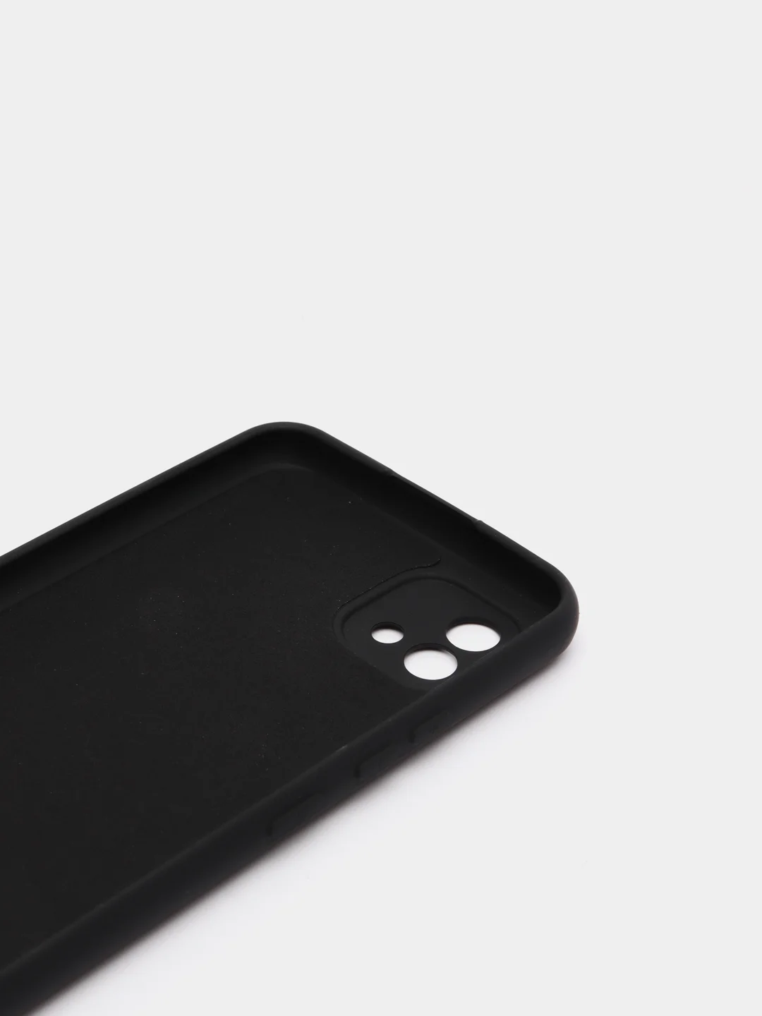 Черный чехол с бархатной подкладкой Realme C11 2020 / C11 2021 / C20 / C25 / C25S, (10 цветов)