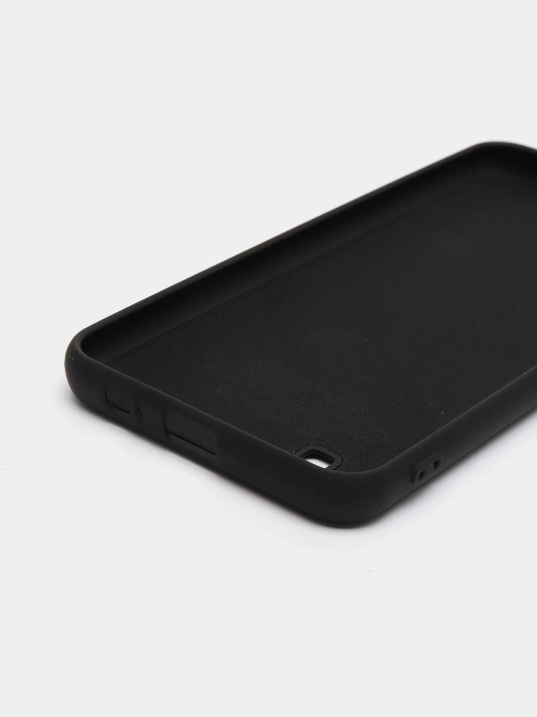 Черный чехол с бархатной подкладкой Realme C11 2020 / C11 2021 / C20 / C25 / C25S, (10 цветов)