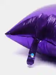 Индиго фольгированный шар-звезда 18*46см