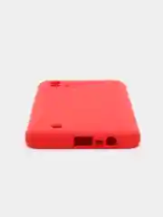Красный чехол с бархатной подкладкой Realme C11 2020 / C11 2021 / C20 / C25 / C25S, (10 цветов)