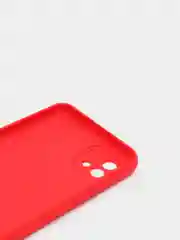 Красный чехол с бархатной подкладкой Realme C11 2020 / C11 2021 / C20 / C25 / C25S, (10 цветов)