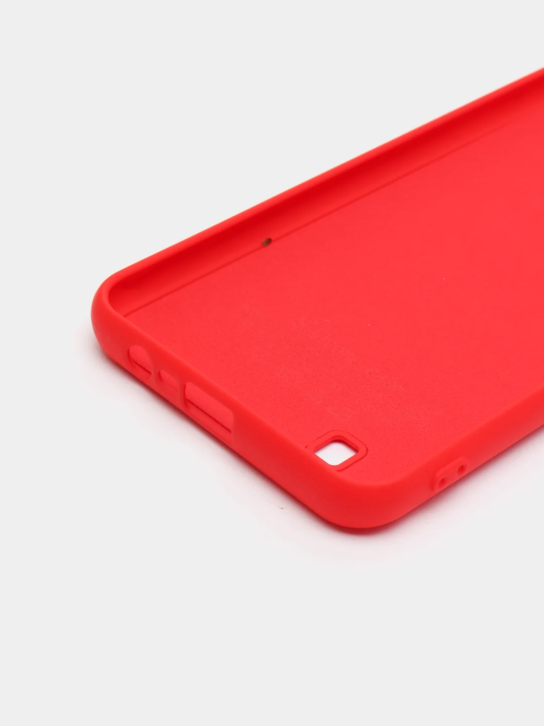 Красный чехол с бархатной подкладкой Realme C11 2020 / C11 2021 / C20 / C25 / C25S, (10 цветов)