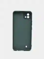 Зеленый чехол с бархатной подкладкой Realme C11 2020 / C11 2021 / C20 / C25 / C25S, (10 цветов)