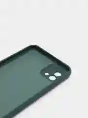 Зеленый чехол с бархатной подкладкой Realme C11 2020 / C11 2021 / C20 / C25 / C25S, (10 цветов)