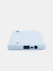 Голубой чехол с бархатной подкладкой Realme C11 2020 / C11 2021 / C20 / C25 / C25S, (10 цветов)