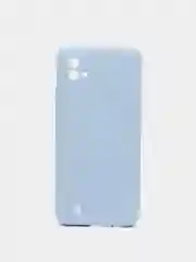 Голубой чехол с бархатной подкладкой Realme C11 2020 / C11 2021 / C20 / C25 / C25S, (10 цветов)