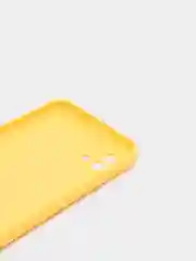 Желтый чехол с бархатной подкладкой Realme C11 2020 / C11 2021 / C20 / C25 / C25S, (10 цветов)