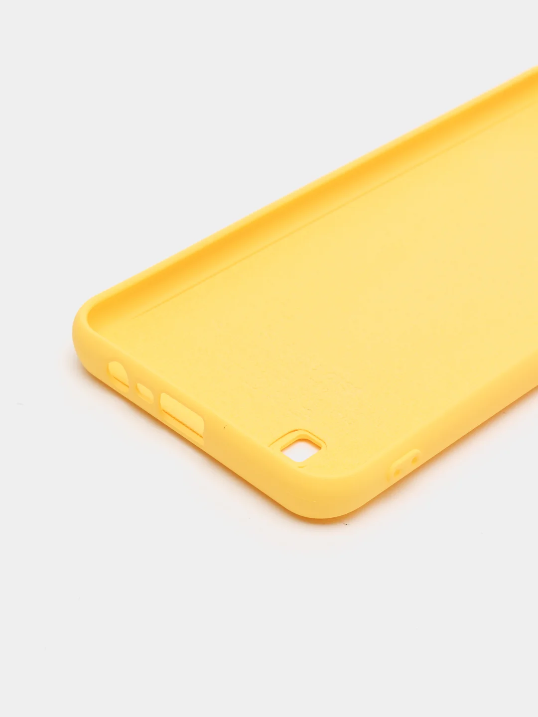 Желтый чехол с бархатной подкладкой Realme C11 2020 / C11 2021 / C20 / C25 / C25S, (10 цветов)
