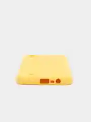 Желтый чехол с бархатной подкладкой Realme C11 2020 / C11 2021 / C20 / C25 / C25S, (10 цветов)
