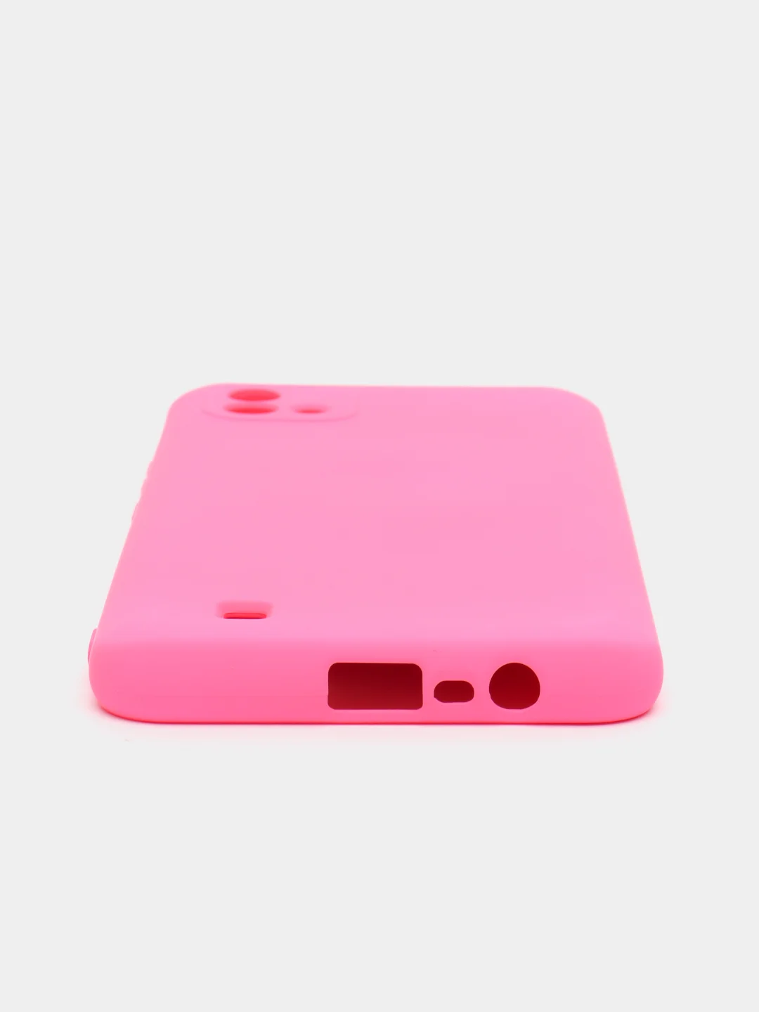 Фуксия чехол с бархатной подкладкой Realme C11 2020 / C11 2021 / C20 / C25 / C25S, (10 цветов)