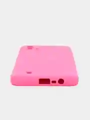 Фуксия чехол с бархатной подкладкой Realme C11 2020 / C11 2021 / C20 / C25 / C25S, (10 цветов)