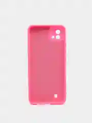 Фуксия чехол с бархатной подкладкой Realme C11 2020 / C11 2021 / C20 / C25 / C25S, (10 цветов)
