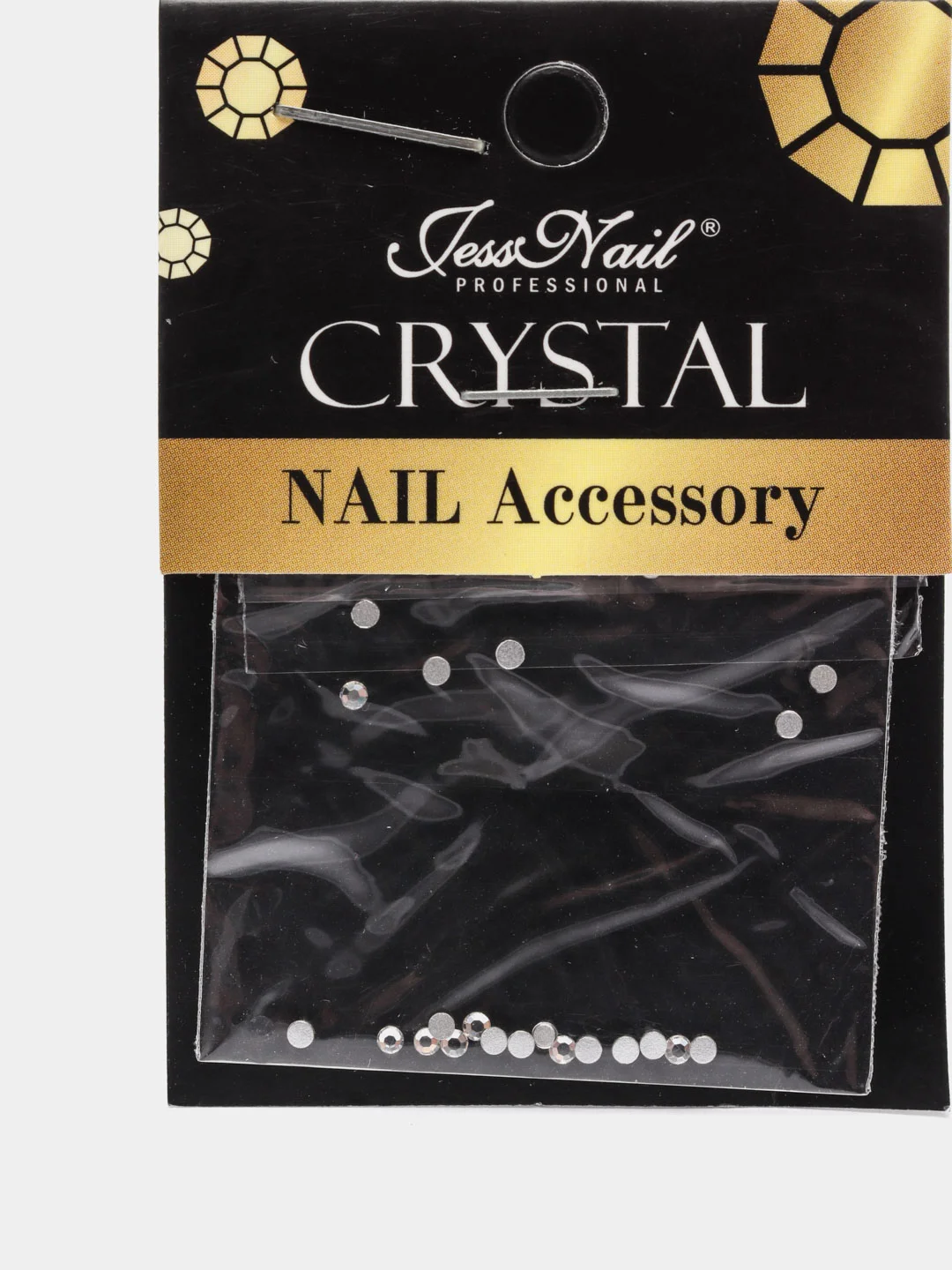 Стразы Swarovski кристальные для дизайна и украшения ногтей JessNail ss4 1,5мм 30 шт
