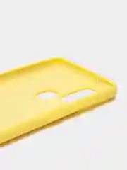 Желтый чехол Siliconе Case для Samsung A21S самсунг A21S