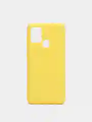 Желтый чехол Siliconе Case для Samsung A21S самсунг A21S