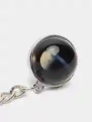 Угольный брелок для ключей "планеты солнечной системы"