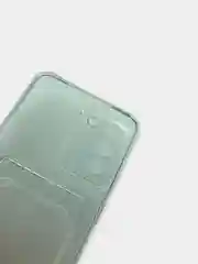 Чехол для Samsung Galaxy S21 FE, Самсунг Галакси С21 ФЕ прозрачный с карманом для карты