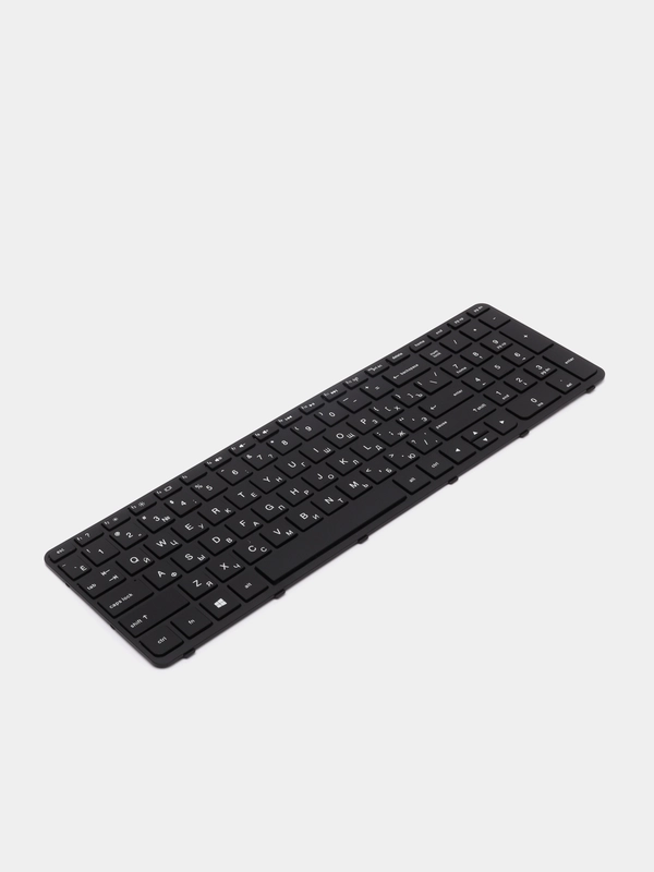 Клавиатура для ноутбука HP Pavilion 15, 15-a, 15-e, 15-g, 15-n, 250 G3, черная с рамкой