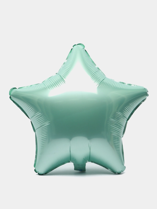 Шар звезда фольгированный 19", 50 см