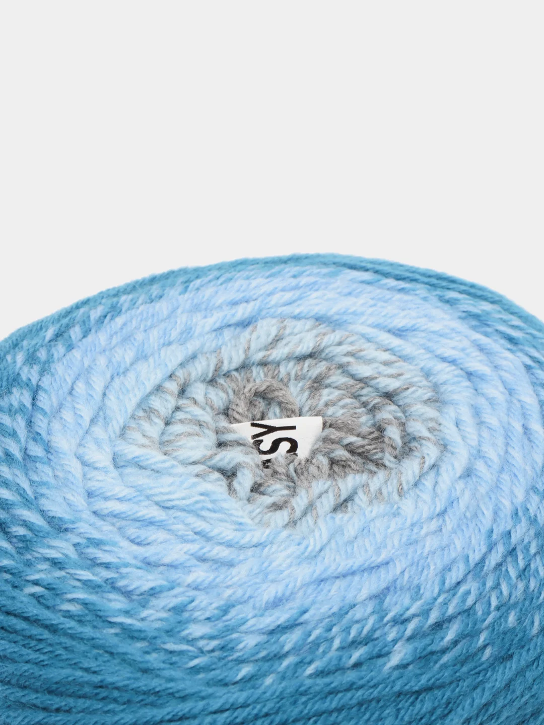 Лазурный пряжа Yarnart Flowers Merino, 590 м, 225 г