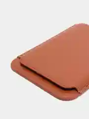 Коричневый чехол-бумажник из эко-кожи с поддержкой MagSafe для телефона