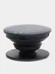Синий держатель для телефона "Попсокет 3D" металл