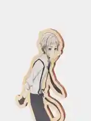 2D-Фигурка по аниме "Великий из бродячих псов", деревянная