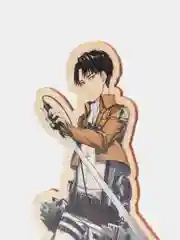 2D-фигурка по аниме "Атака титанов / Attack on Titan", деревянная