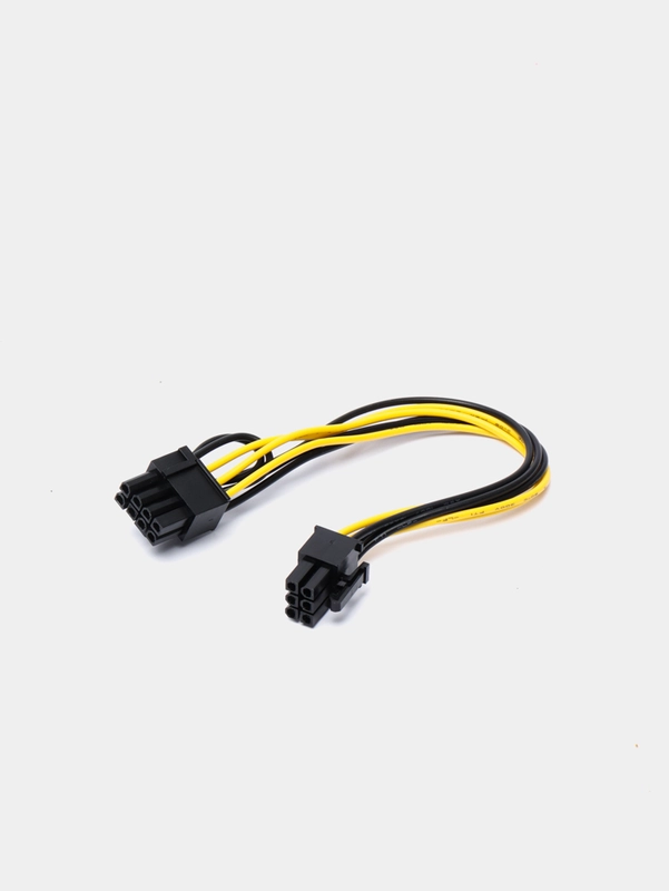 Кабель питания для видеокарт 6PIN на 8PIN, 2 + 6 PIN