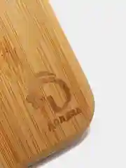 Лимонный менажница бамбуковая /Поднос бамбуковый/Тарелка бамбуковая/Посуда из натурального дерева